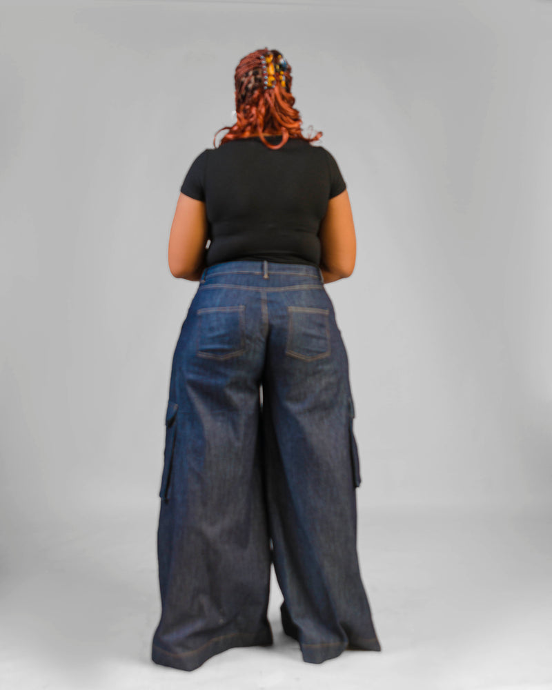 Amaru Denim Palazzo