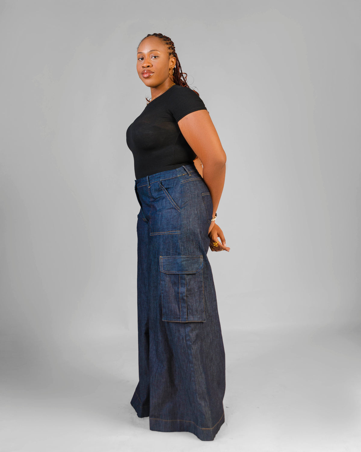 Amaru Denim Palazzo